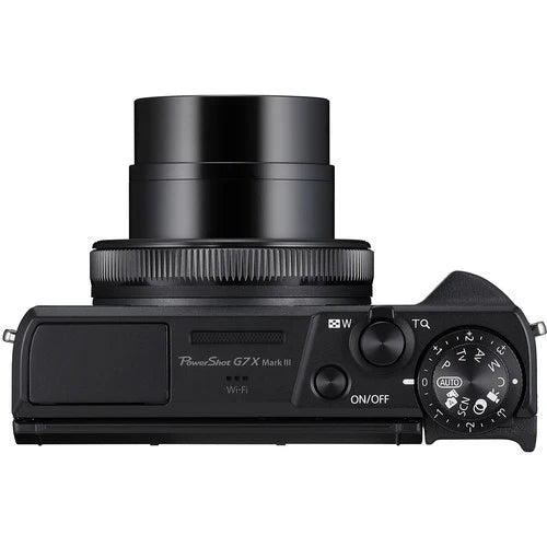 Canon PowerShot G7 X Mark III Digital Camera – Black | 20.1MP 4K Vlogging Camera with Wi-Fi & Bluetooth
